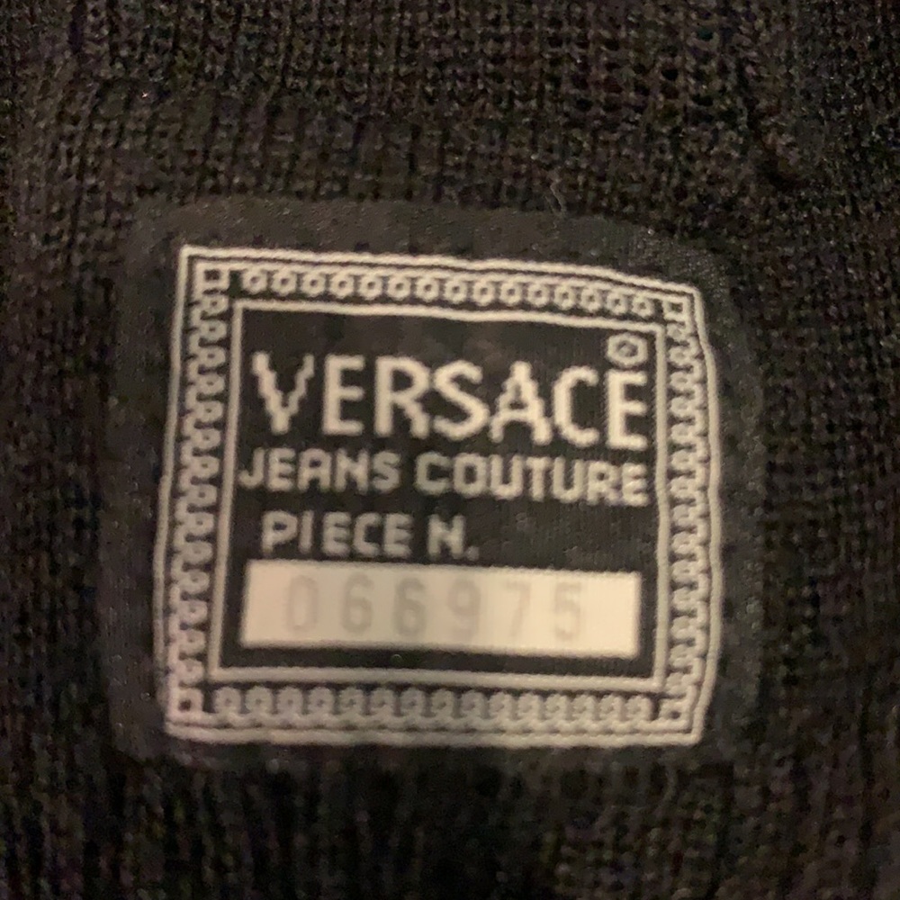 Versace Black Sweater Great Condition Small - Picture 2 of 5